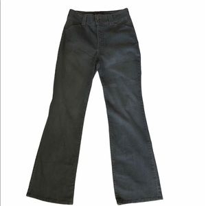 NYDJ High Waisted Wide Leg Gray Denim